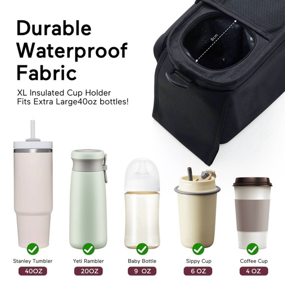 Momcozy Stroller Organizer Handbag - Picture 4 of 9